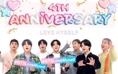 LOVE MYSELF 캠페인 4주년! #BTSLoveMyself 로 전하는 이야기는 계속됩니다!